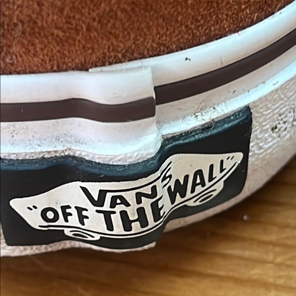 Vans Brown High-Top Sneakers with Suede Finish men’s 8 - Picture 6 of 11